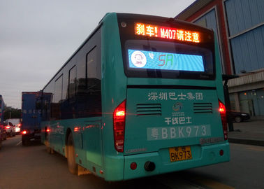 中国 バスのための 6mm デジタルのタクシーの上の LED 表示後部窓 LED の行先板 サプライヤー