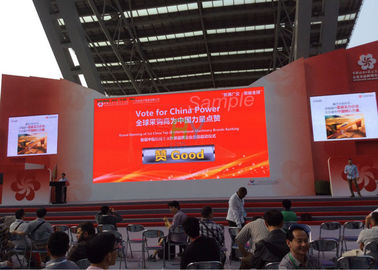 中国 LED 表示を広告する 10mm RGB 屋外 LED のビデオ壁は 32 の点を X 16 の点防水します サプライヤー