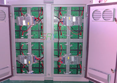 鋼鉄キャビネット材料が付いている 1R1G1B IP65 P16 LED スクリーンのキャビネット 8000cd/sqm サプライヤー