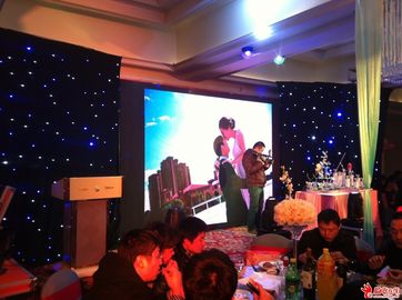 /段階/展覧会のための SMD P6 フル カラーの屋内固定 LED 表示結婚 サプライヤー