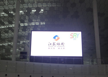 空港/場所のフル カラー LED スクリーンのための WIFI/3G P10 RGB 屋内固定 LED 表示 サプライヤー