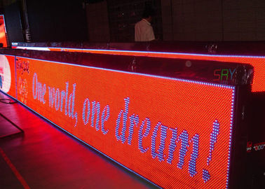 屋外の可動装置 LED はサッカー競技場のために LED 表示を広告する RGB の周囲を選別します サプライヤー