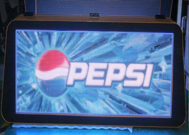 P6 ビデオ タクシーの LED 表示/二重味方された LED を広告することはライト ボックスに署名します サプライヤー