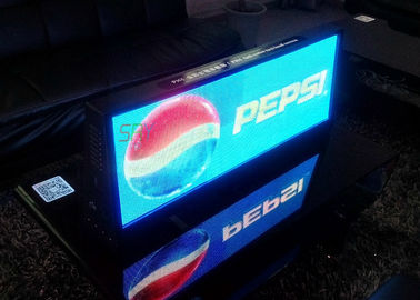 HD はタクシーの屋根の LED 表示 RGB 無線 LED スクリーン ピクセル ピッチ P6mm を防水します サプライヤー