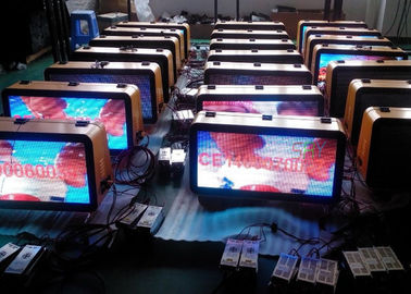 HD はタクシーの屋根の LED 表示 RGB 無線 LED スクリーン ピクセル ピッチ P6mm を防水します サプライヤー