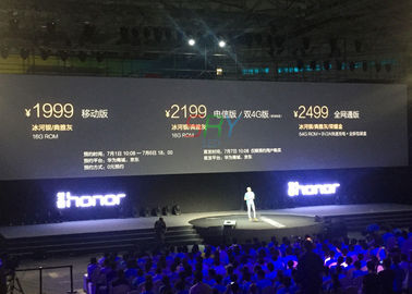 段階のために LED 表示長い寿命の賃貸料 LED スクリーンを広告する 2.5mm ピクセル ピッチ サプライヤー