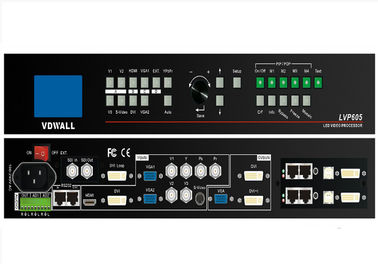 LVP605 パネル ボタン制御 LED 生演奏ショーのためのビデオ壁プロセッサ HDMI サプライヤー