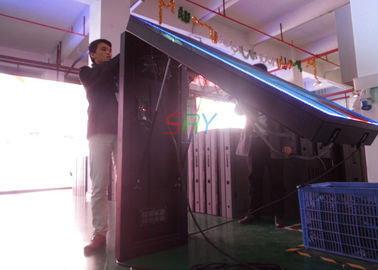 10mm 付す壁のために開いた屋外 DIP346 LED 表示キャビネットの前部 サプライヤー