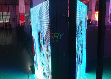 倍をキャビネット、1/4 のスキャン一定した現在の防水 LED スクリーン広告することは LED の味方しました サプライヤー