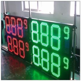 給油所のオイル価格のための前部アクセスの緑LEDの移動メッセージ表示 サプライヤー