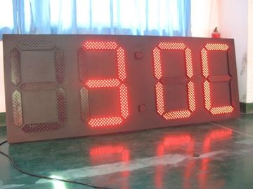 屋外の防水Wifi無線LEDデジタルの温度の湿気の時間日付によって導かれる表示12インチの サプライヤー
