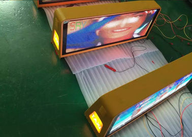 屋外広告P5のフル カラーのタクシーの上の屋根LEDの印の無線3Gシステム サプライヤー