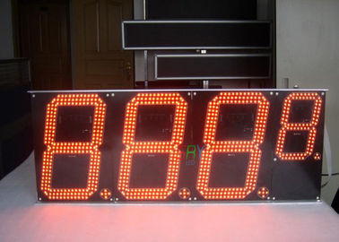 二重側面のガス代はPetro/給油所のための印板8888を導きました サプライヤー