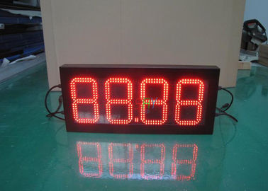 8.889 4ディジット7の区分LEDの移動メッセージ表示、導かれたガス代の印 サプライヤー
