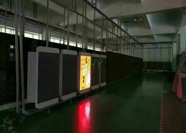 P 5ランプのポストの屋外のフル カラーのLED表示印HDは街灯の旗を防水します サプライヤー