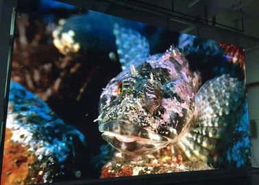 1/16のスキャン4mmビデオ壁の屋内固定LED表示はステンレス鋼のキャビネットにパネルをはめます サプライヤー