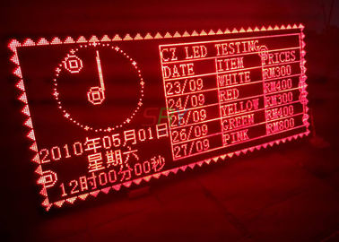 屋内単一の赤い色LEDの移動メッセージ表示は、導かれたスクロール署名します サプライヤー