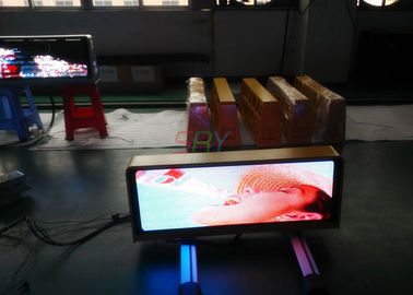 外部P5タクシーLEDの広告の表示、192 x 64は顧客用タクシーの上のLED表示に点を打ちます サプライヤー