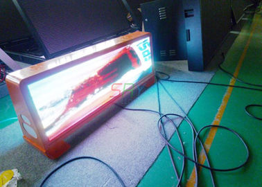 外部P5タクシーLEDの広告の表示、192 x 64は顧客用タクシーの上のLED表示に点を打ちます サプライヤー