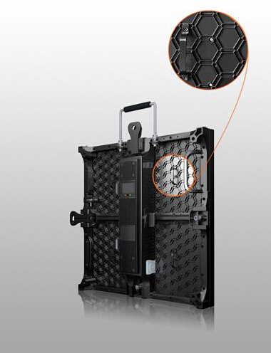 日の出賃貸料のための P4.81 の屋外/屋内フル カラーの表示、キャビネット Size500*1000*75mm